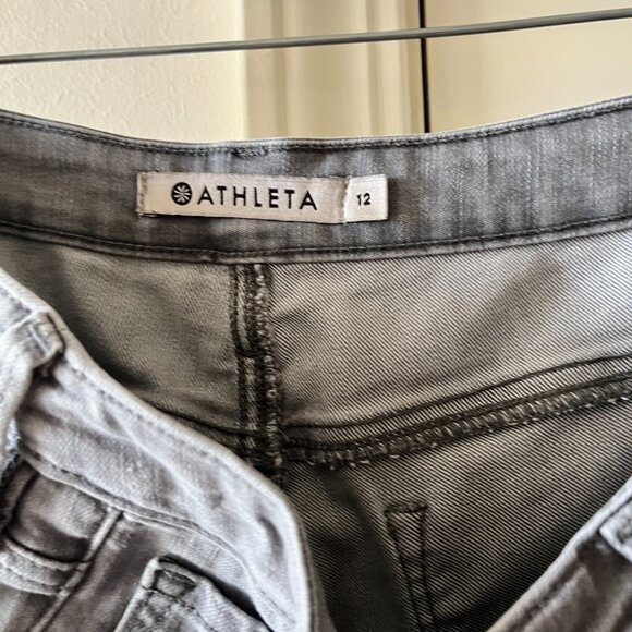 Athleta Skulpttek Jeans – Gray – Size 12 - Picture 8 of 9